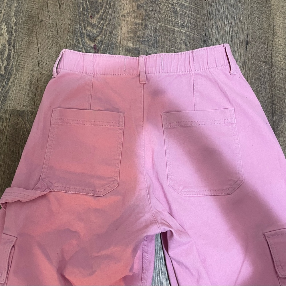 Pink Hollister cargo pants